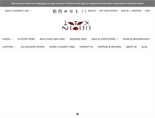 Tablet Screenshot of latexnemesis.com